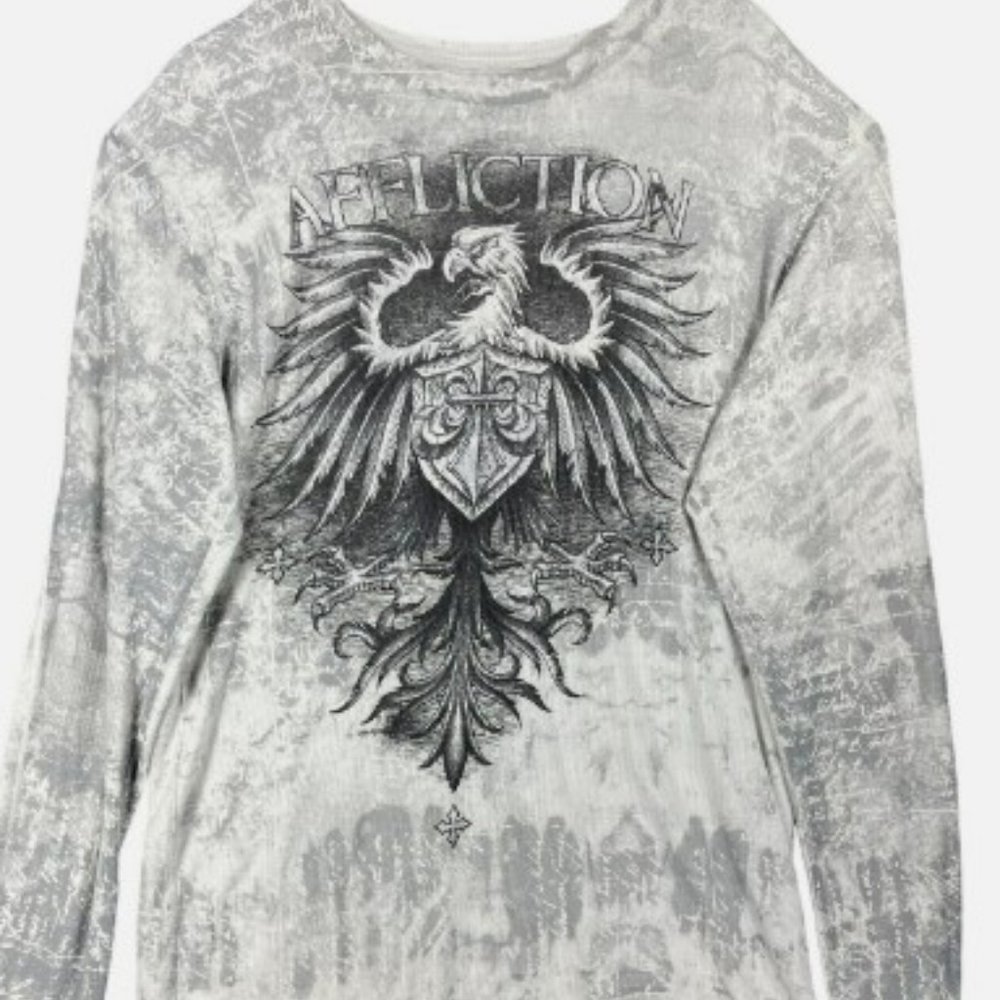 Mens Vintage Affliction Size 2xl 309998765